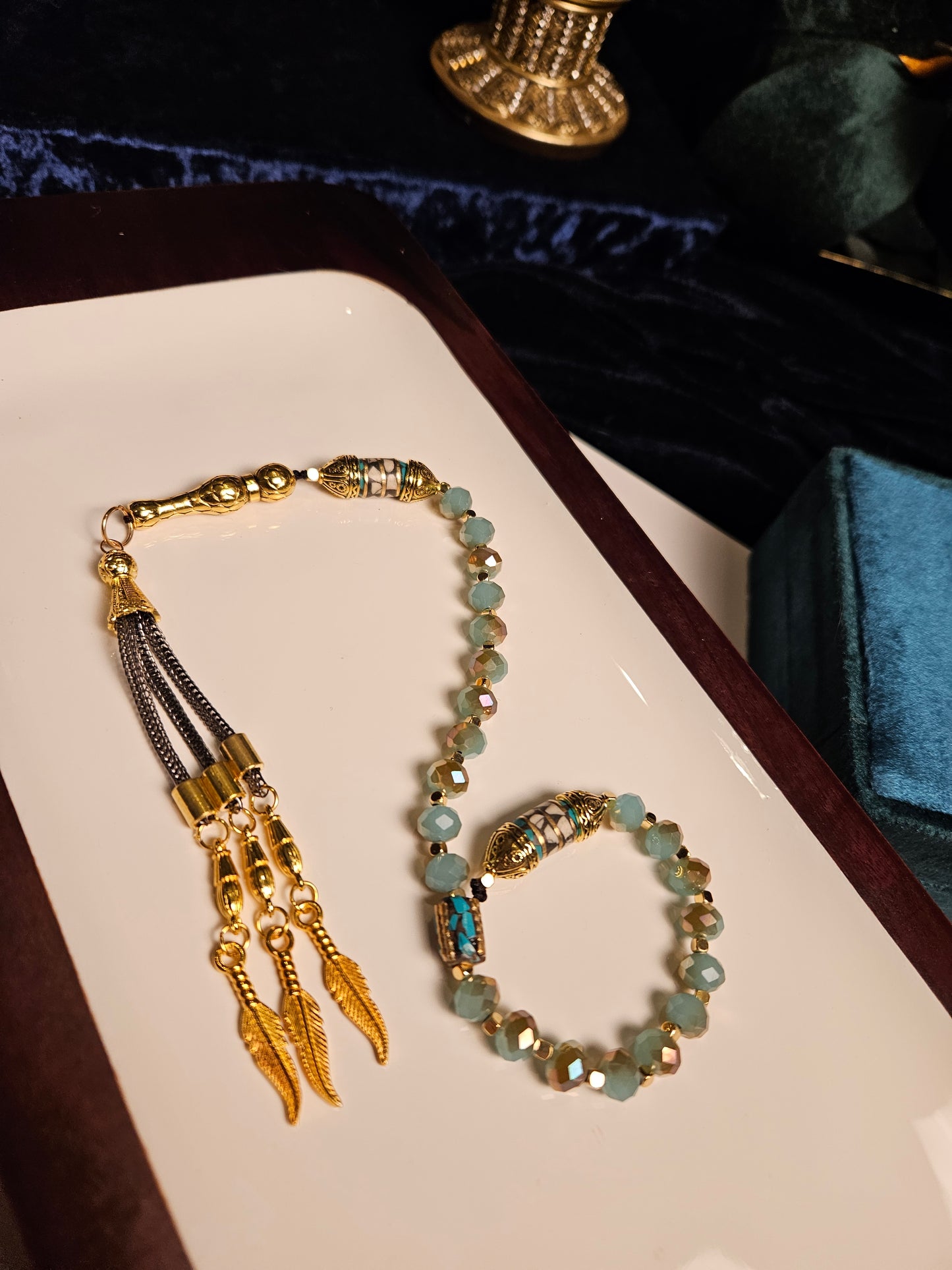 Celestial Collection Frosted Green