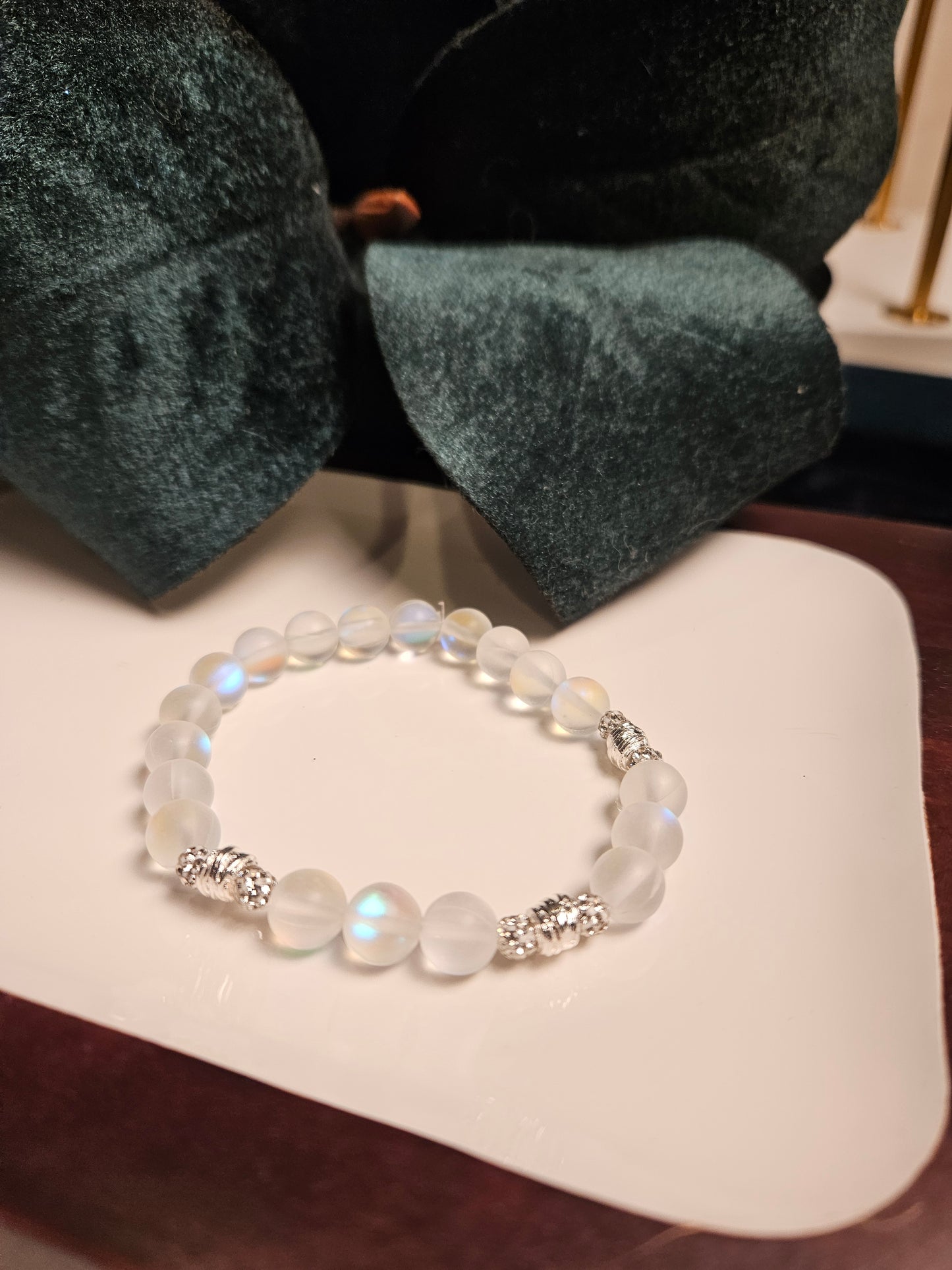 Euphoric Tranquility White Aurora Quartz II