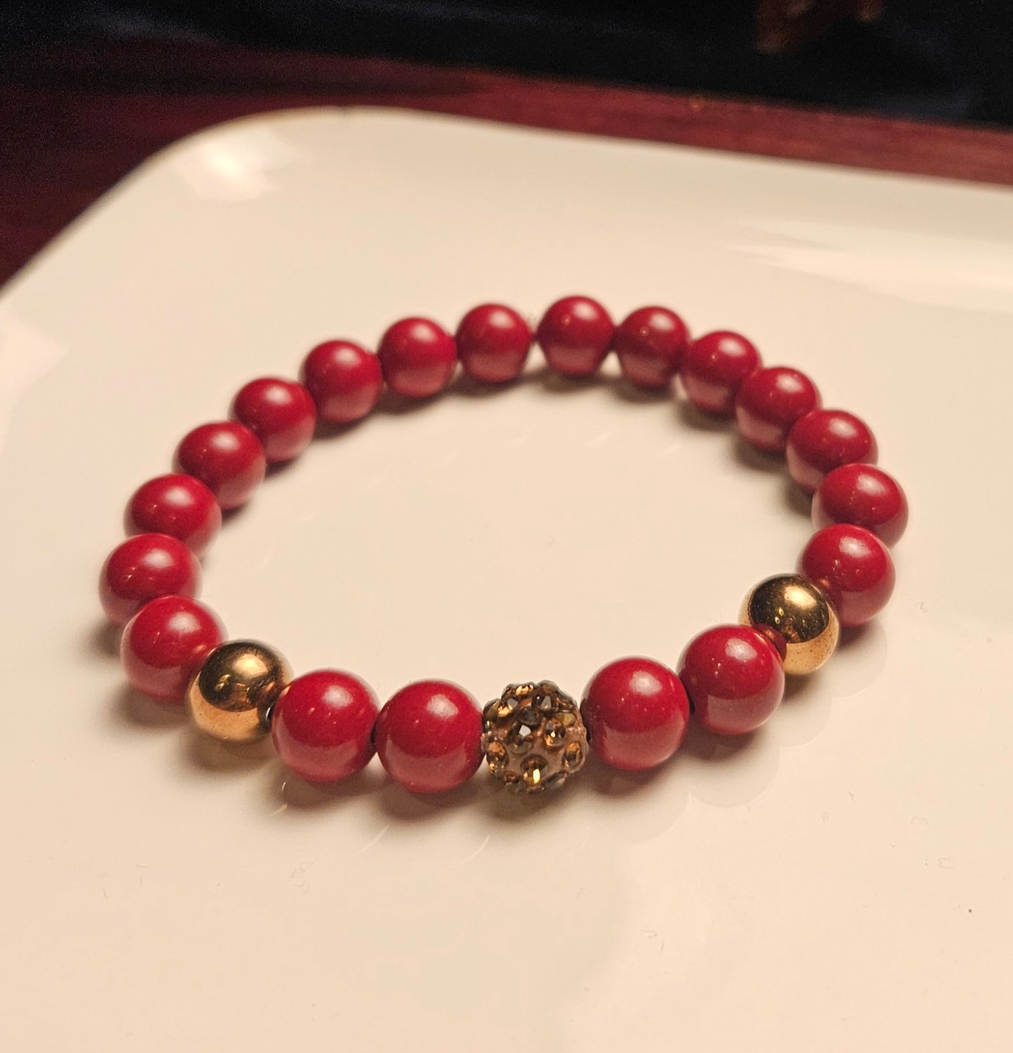 Luminous Grace- Limited Edition- Red Agate I