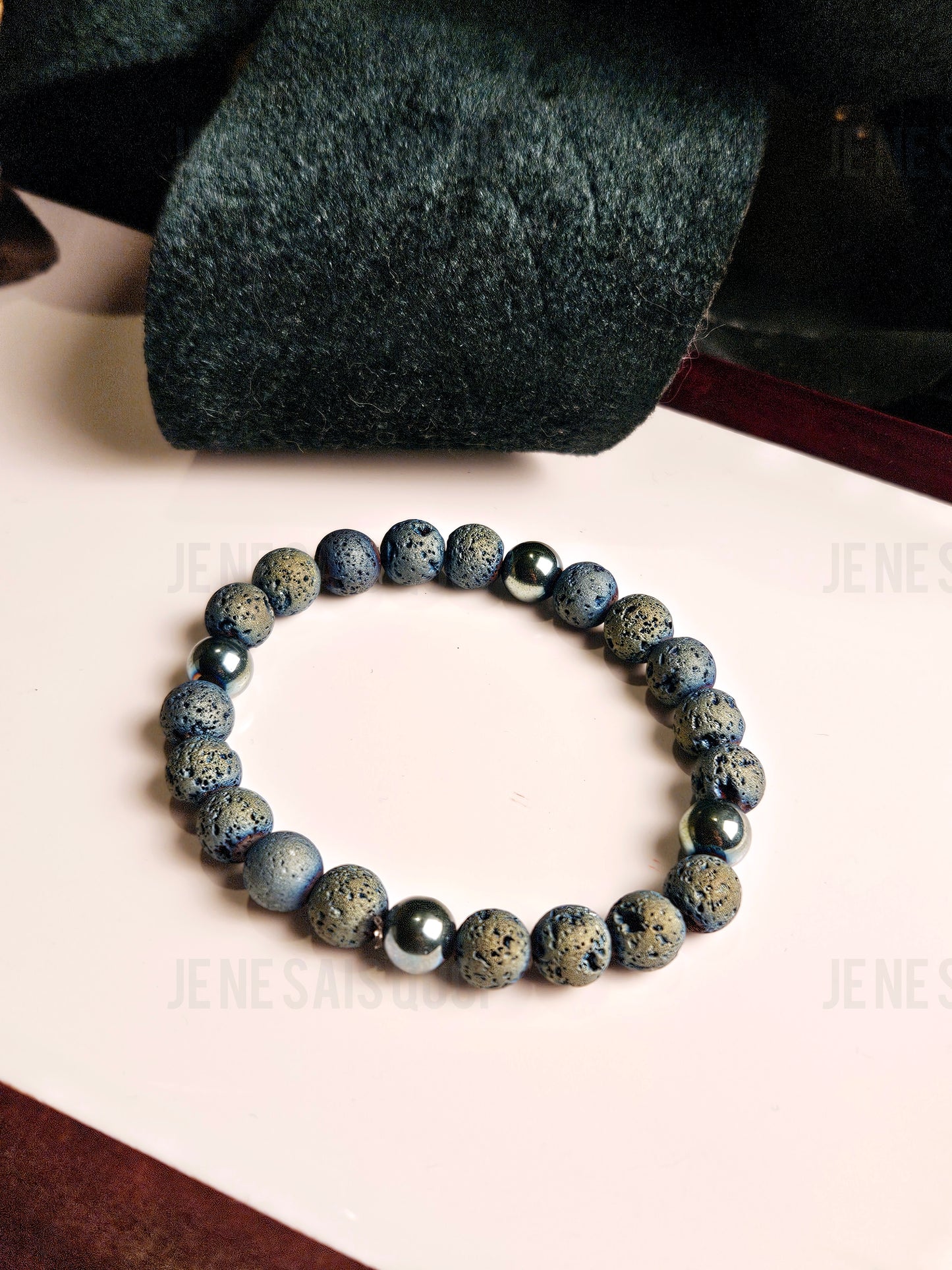 Magma Aura Metallic Blue Volcanic Lava II