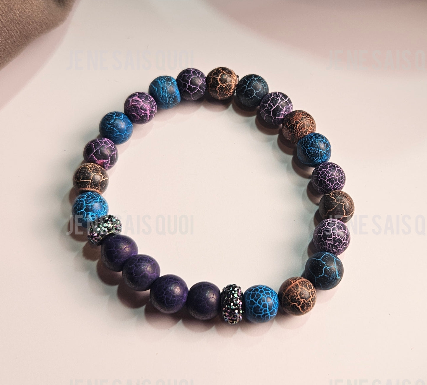 Euphoric Tranquility Frosted Cracked Agate III