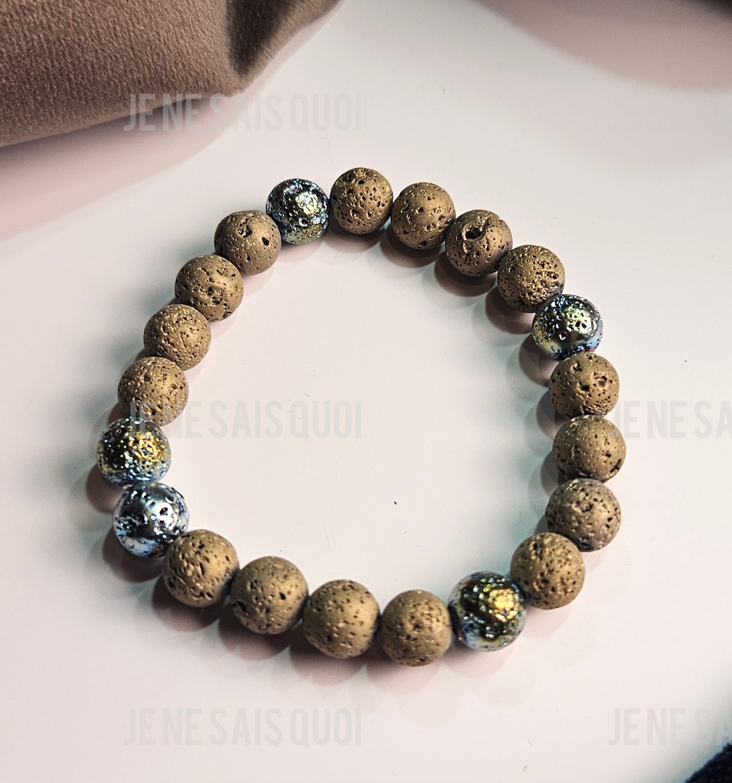 Magma Aura Metallic Blue Volcanic Lava II