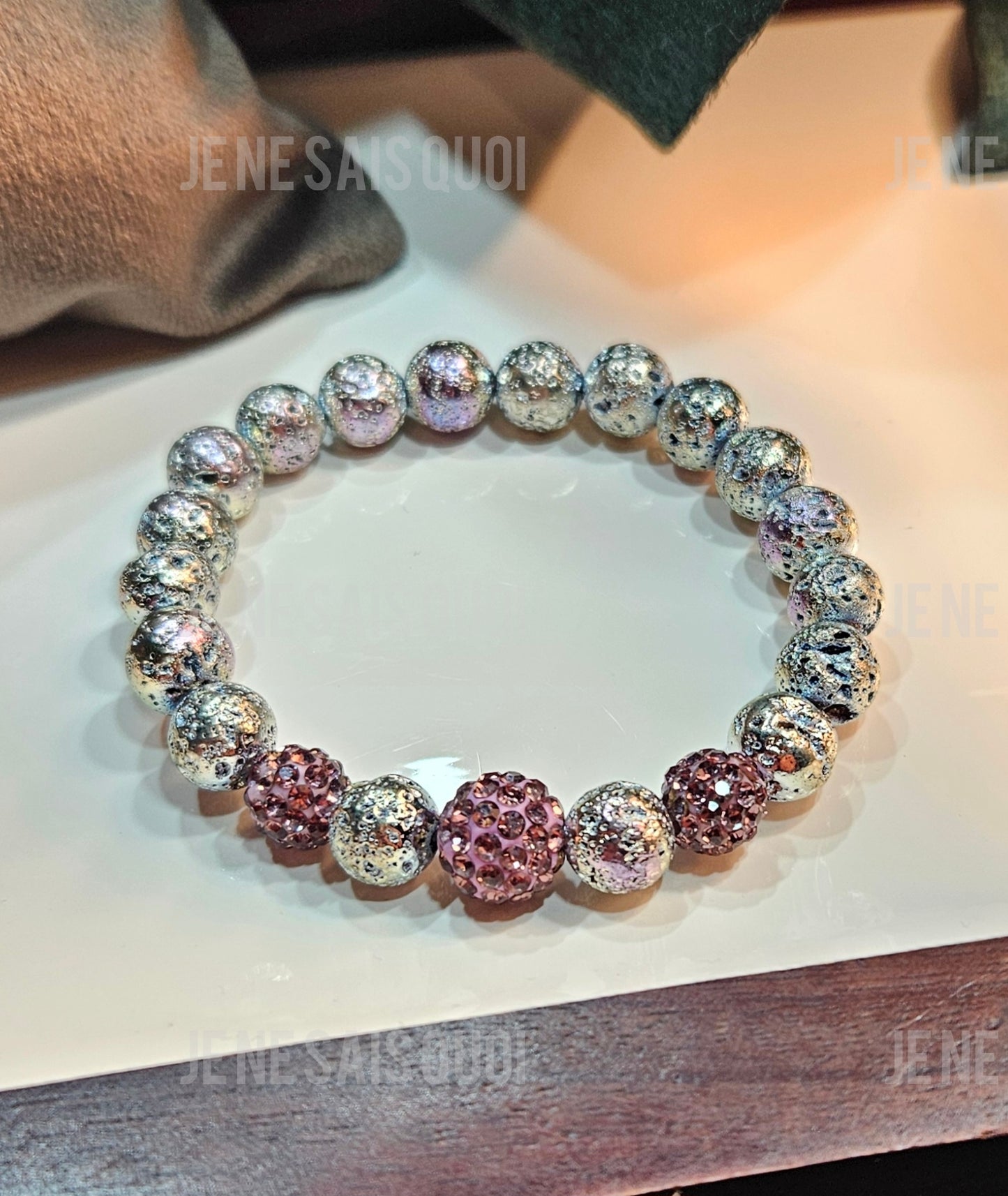 Magma Aura Metallic Pink Volcanic Lava