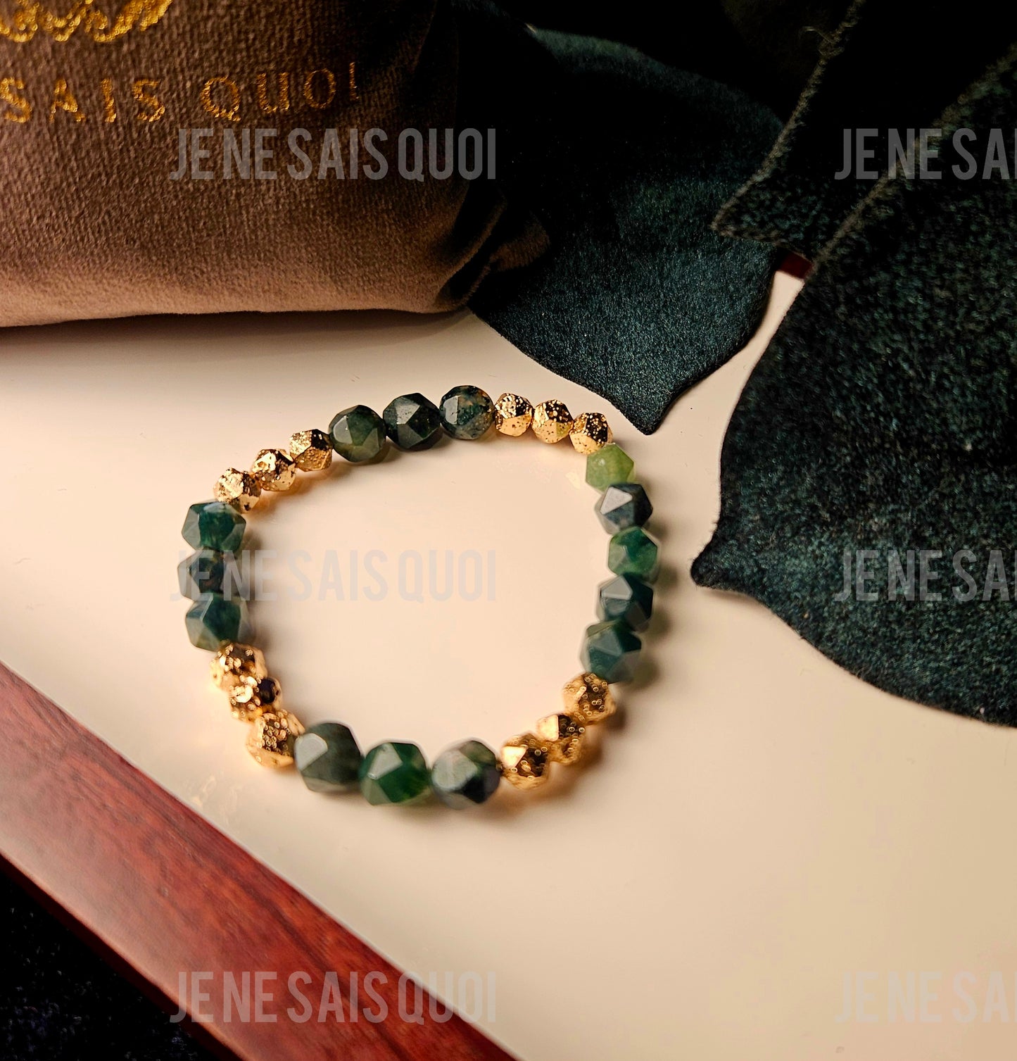 Éclipse Élégance Moss Agate II