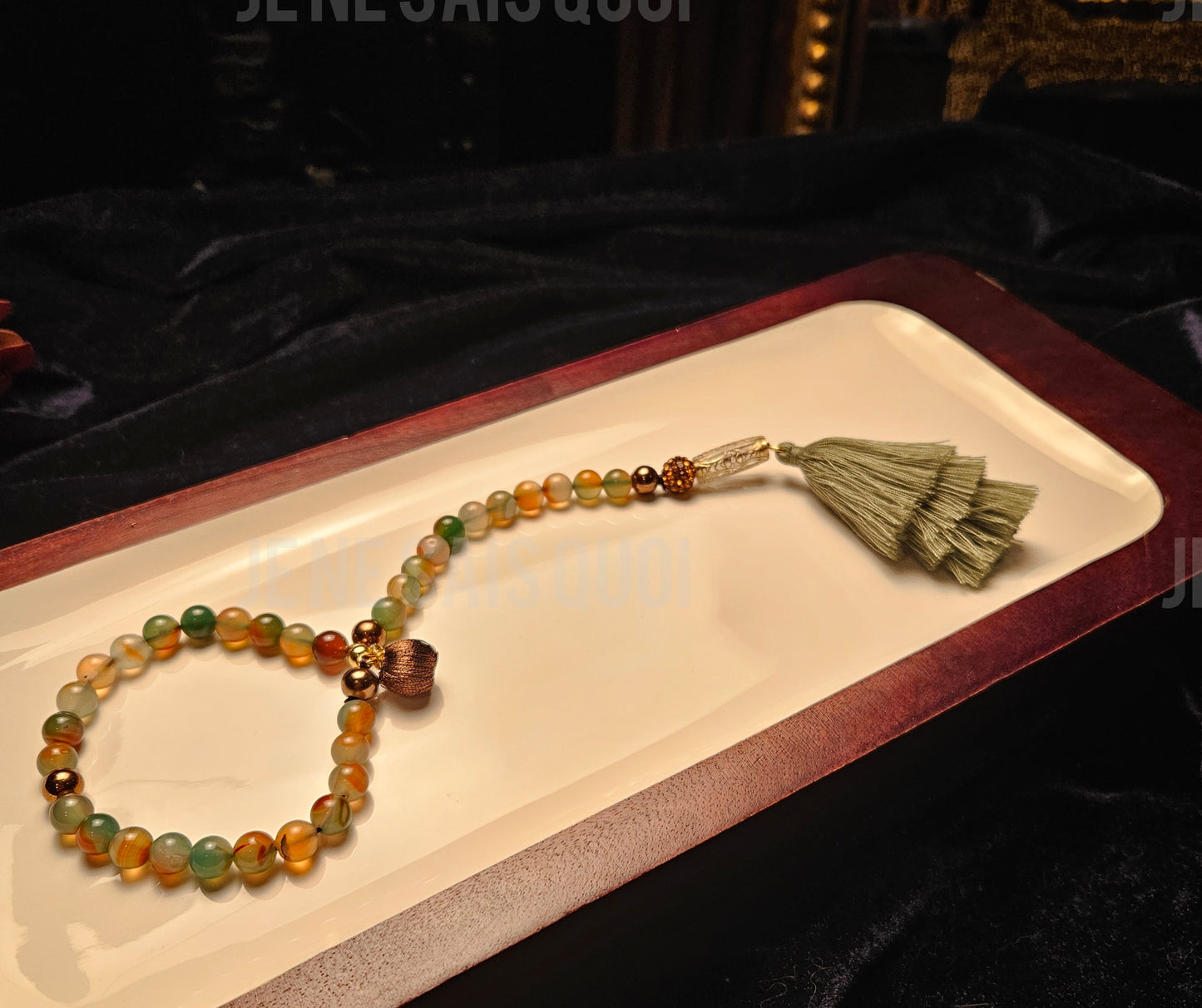 Eternal Whispers - Peacock Agate