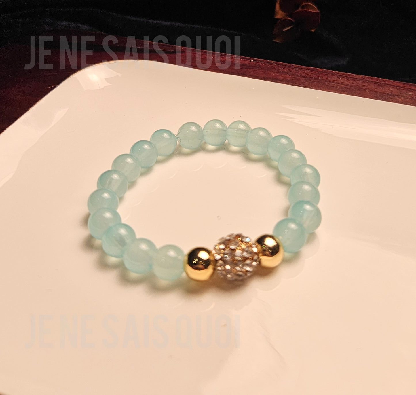 Luminous Grace- Limited Edition- Aquamarine Agate III
