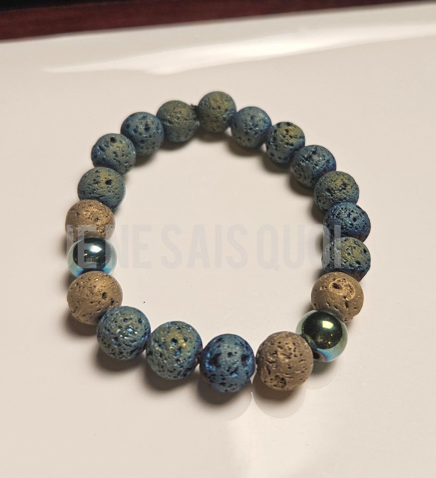 Magma Aura. Metallic Blue