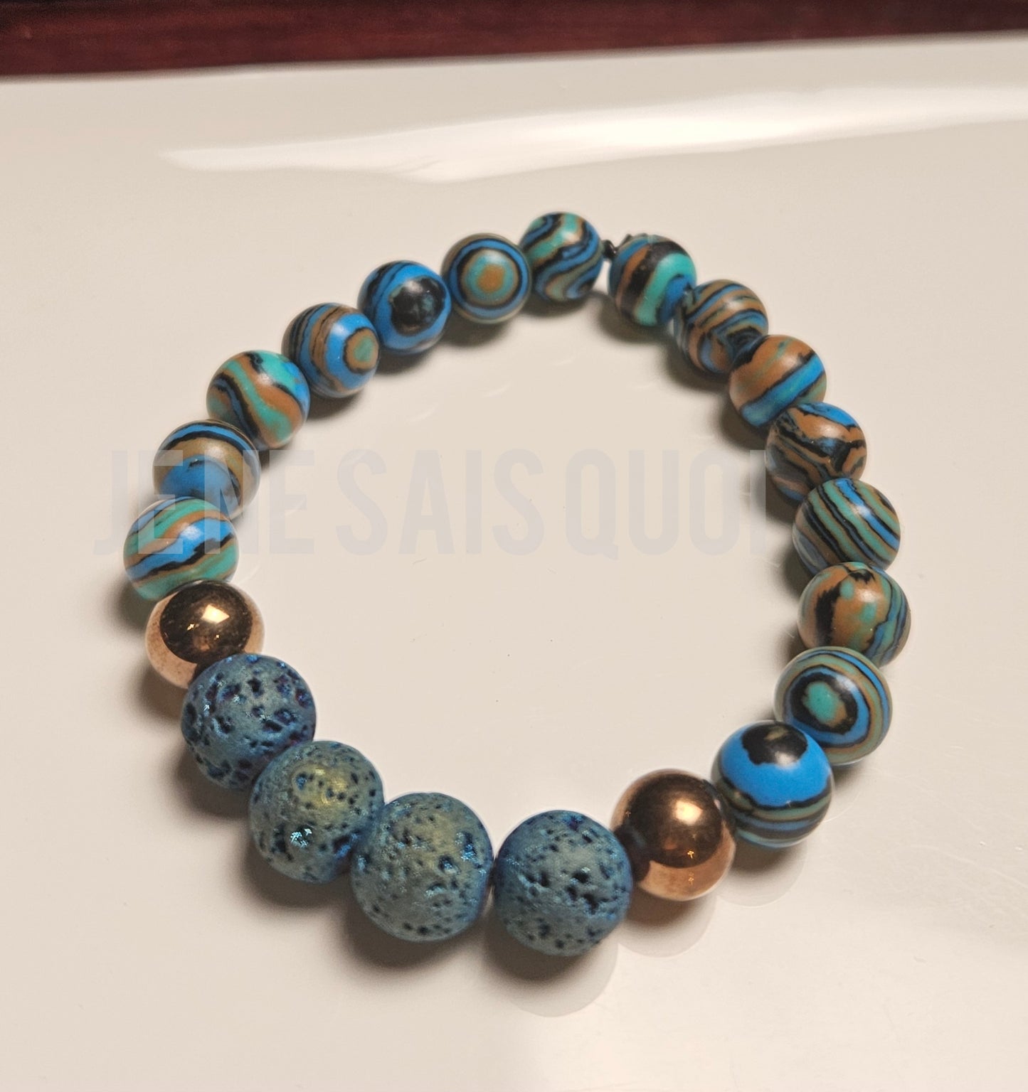 Magma Aura. Blue Malachite