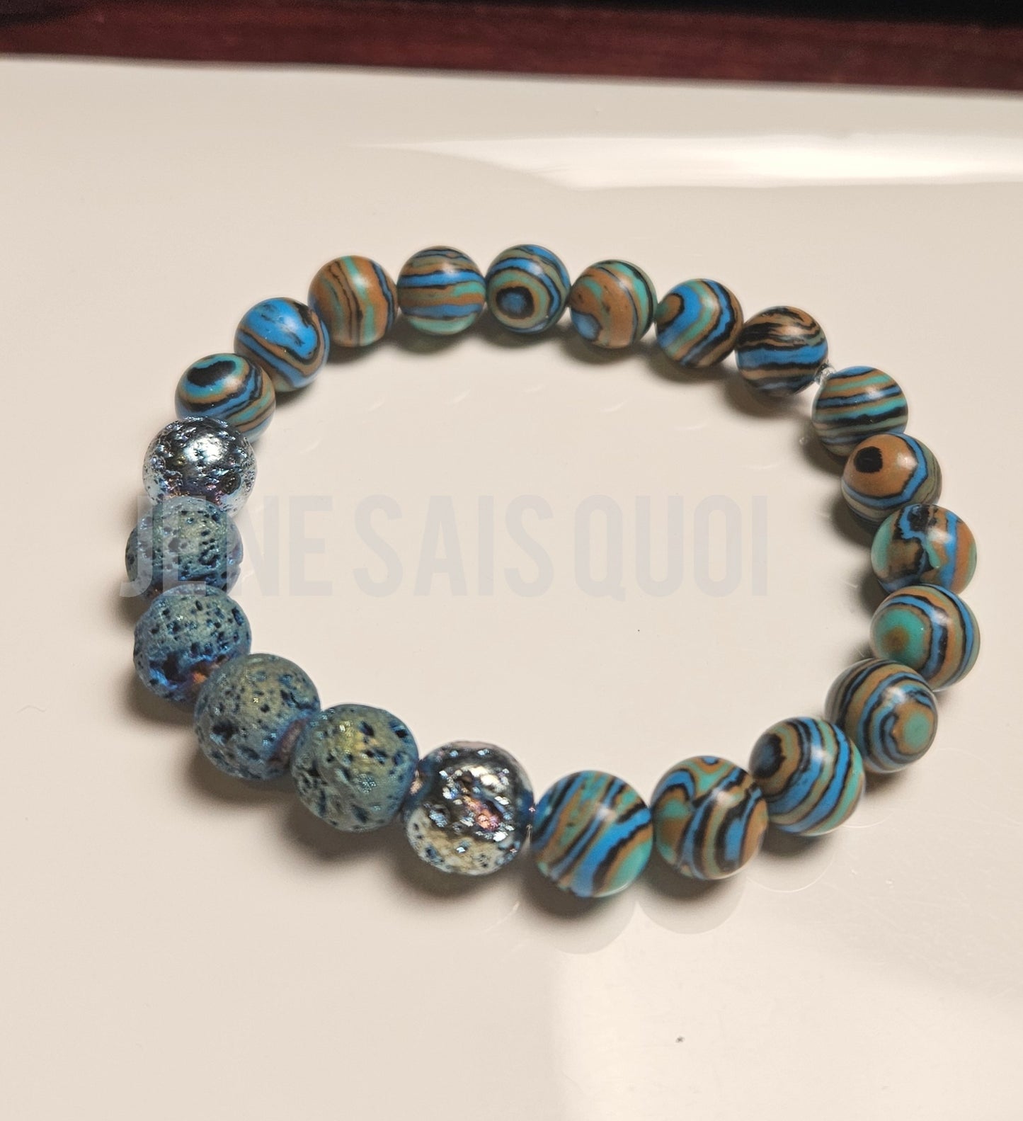 Magma Aura. Blue Malachite I