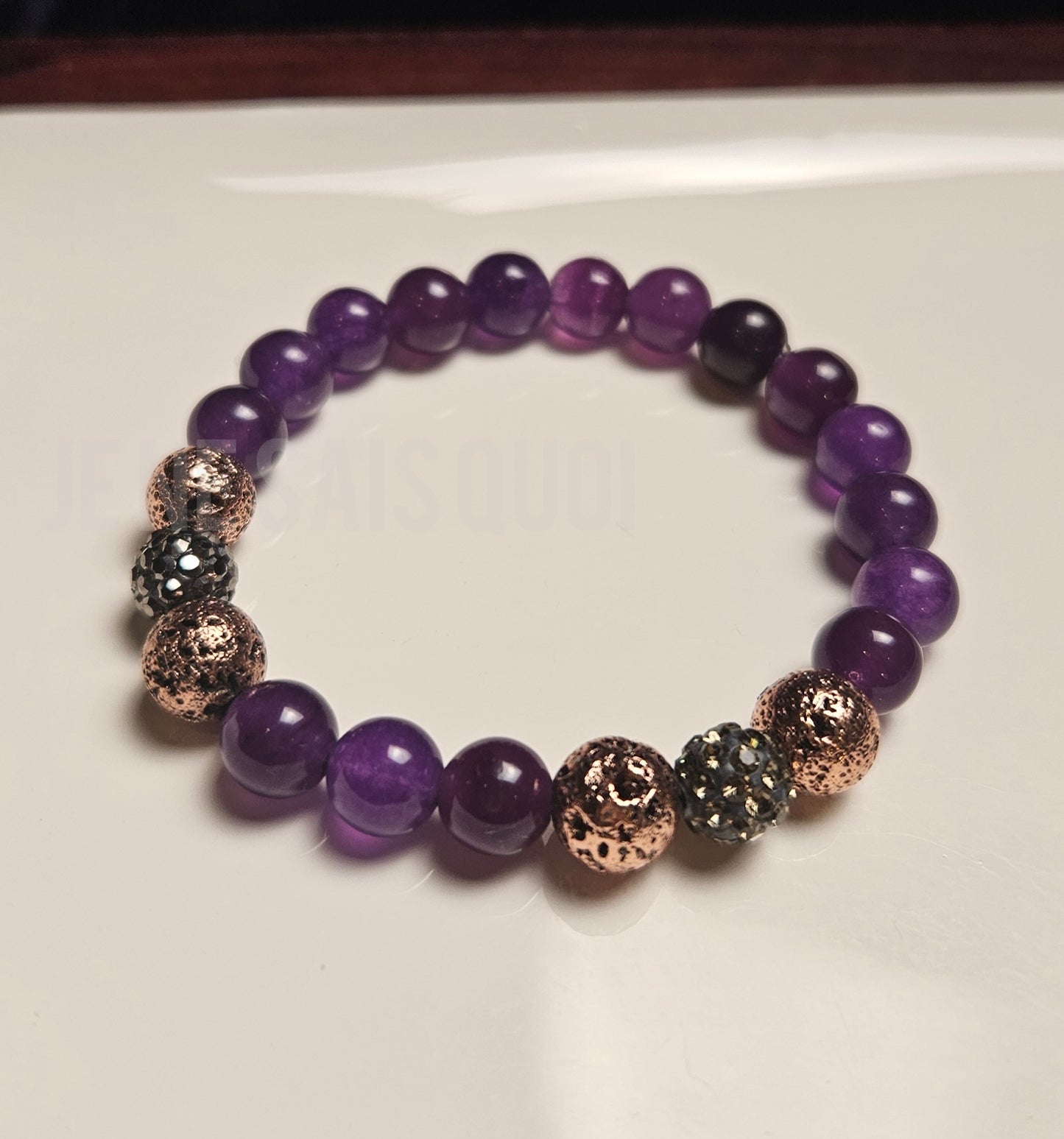 Luminous Grace- Limited Edition- Amethyst Lava
