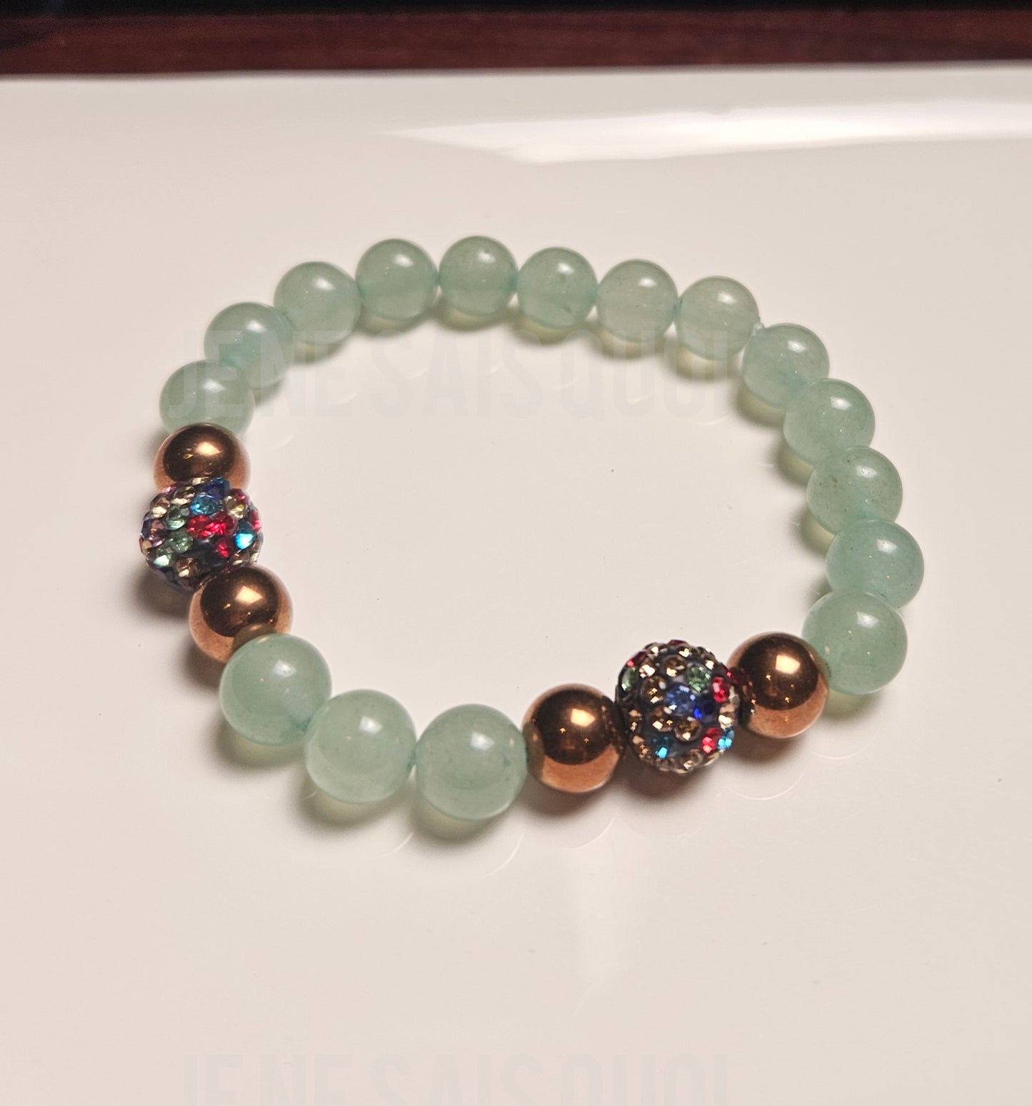 Luminous Grace- Limited Edition- Aquamarine Agate V