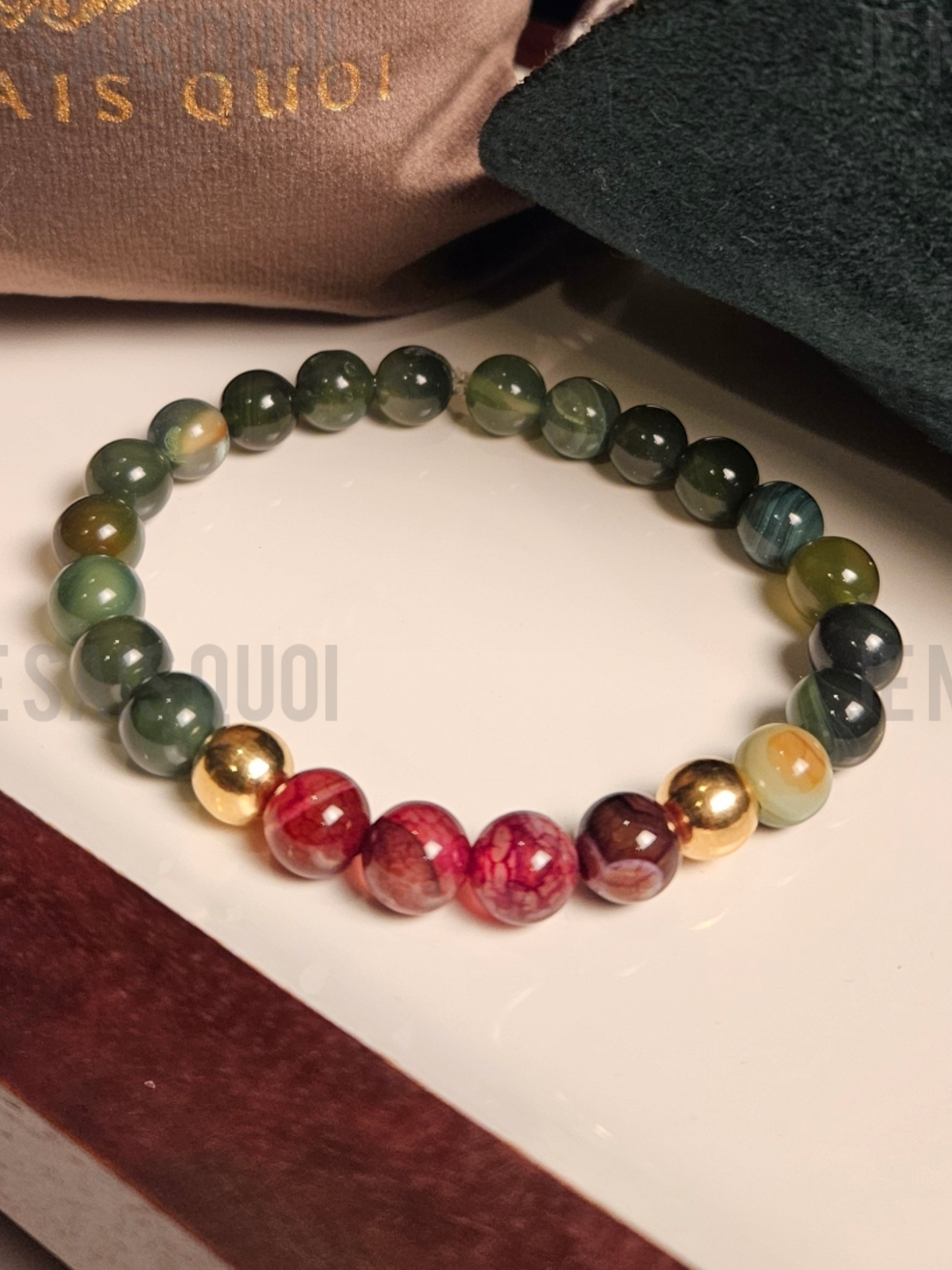 Éclipse Élégance Green Agate