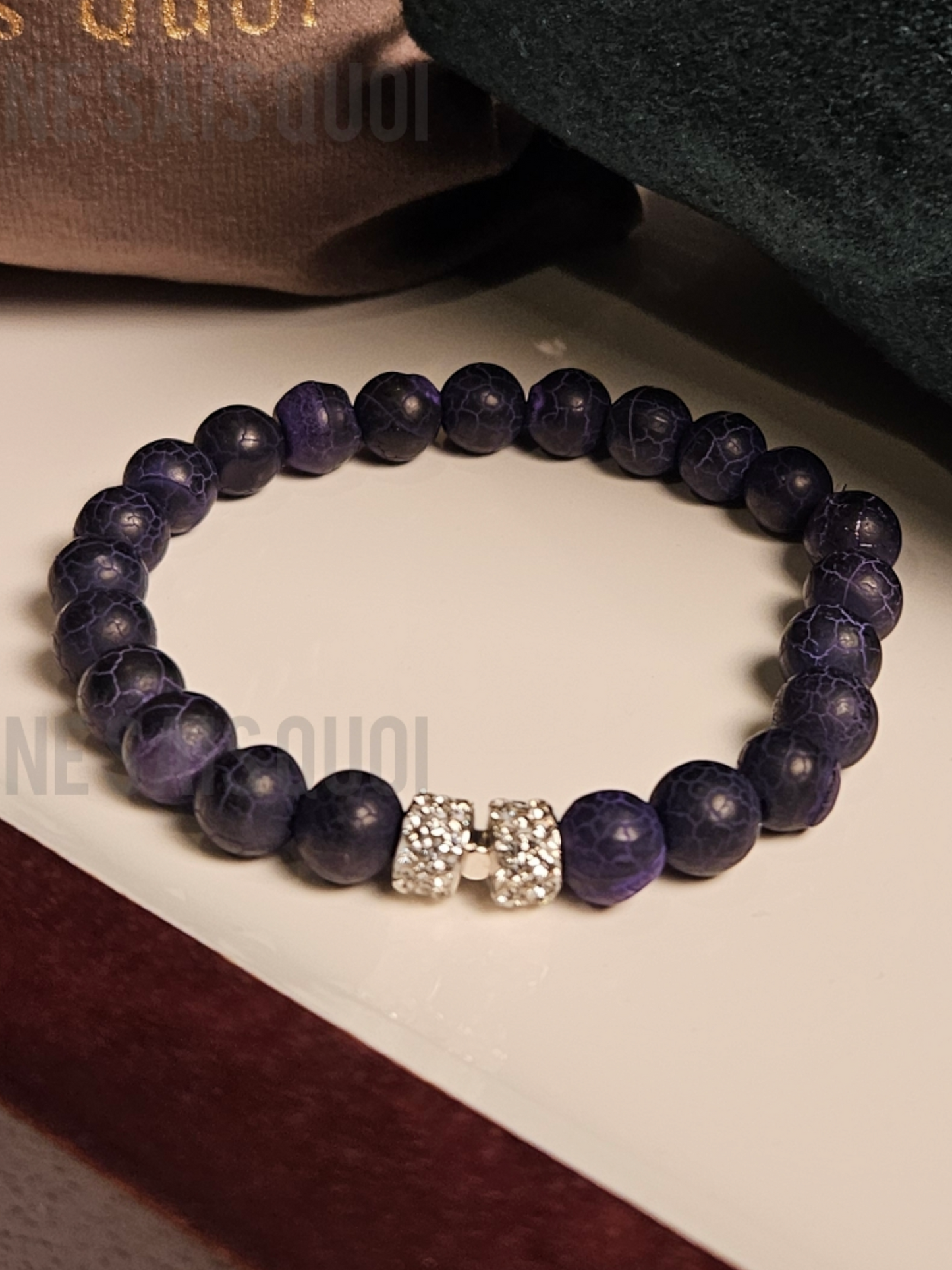 Éclipse Élégance Purple Agate