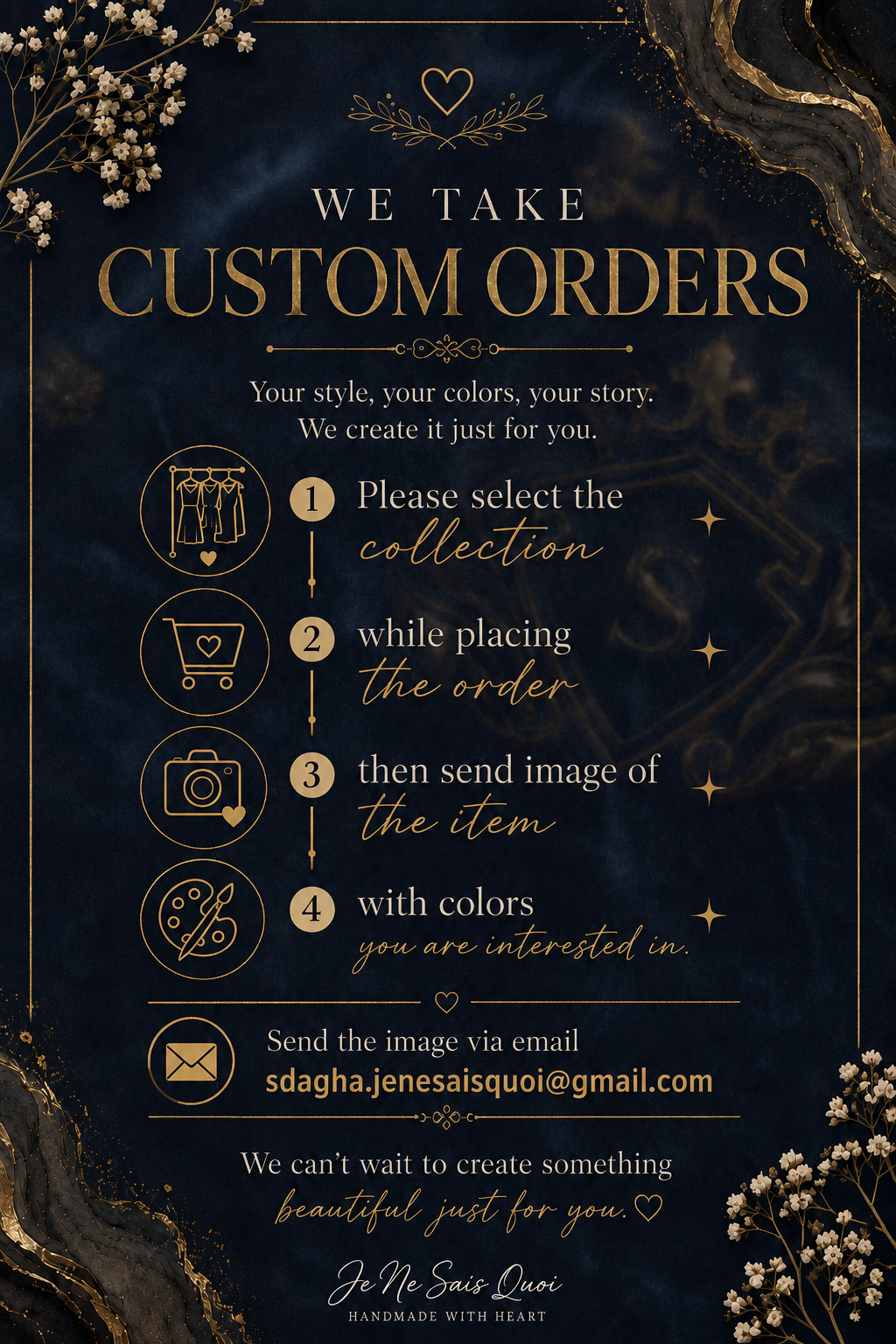 Custom Orders Éclipse Élégance