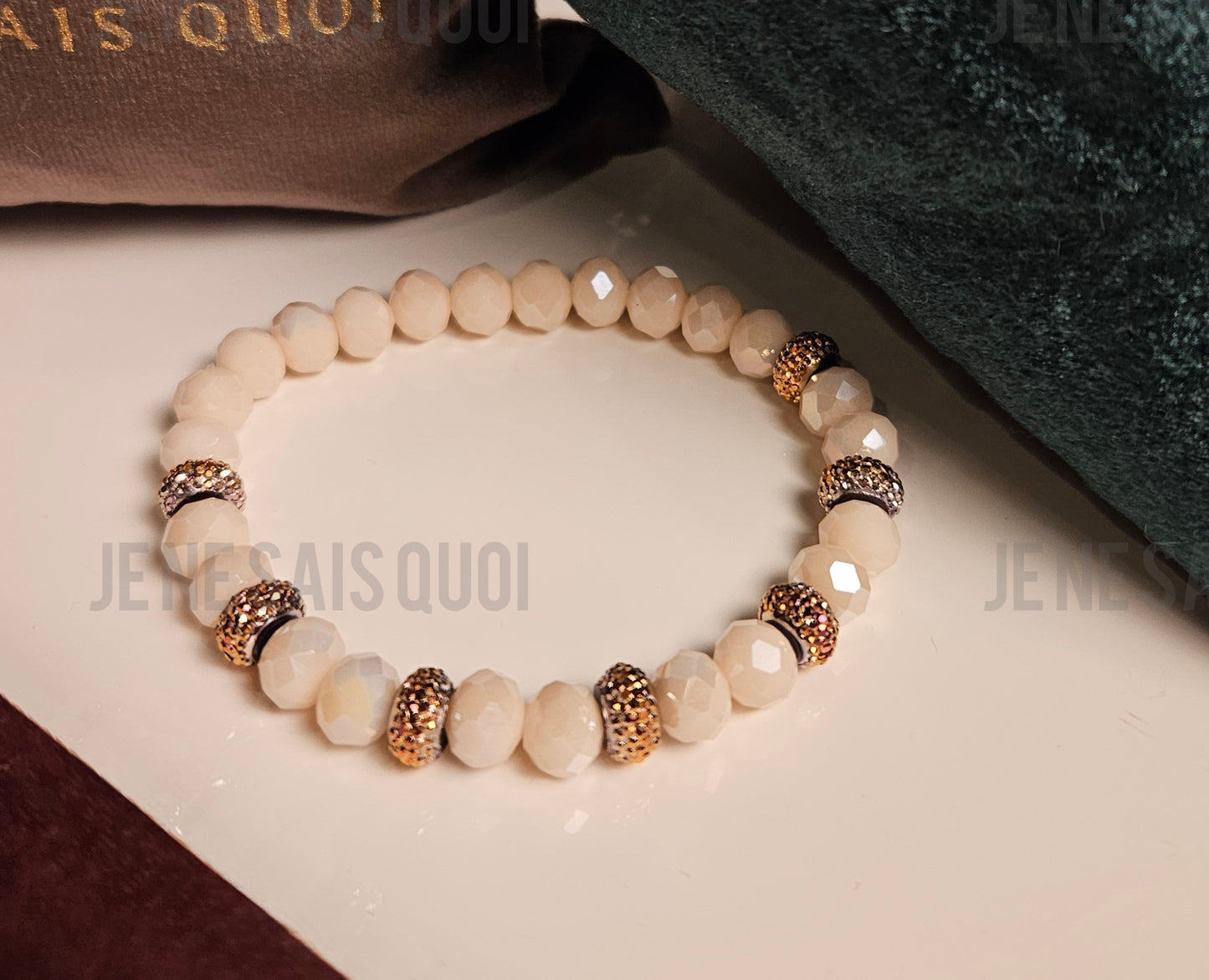 Euphoric Tranquility Rondelle Crystal I