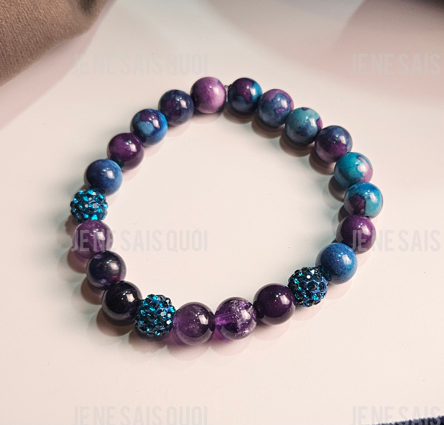 Euphoric Tranquility Purple Blue Sea I