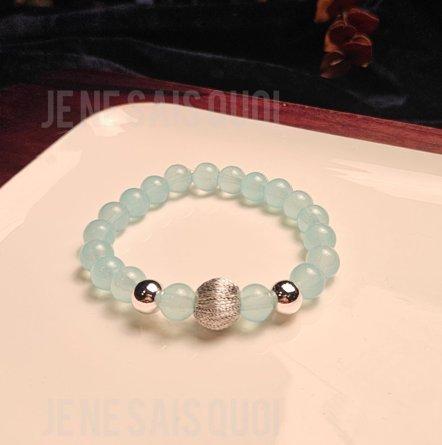 Luminous Grace- Limited Edition- Aquamarine Agate I