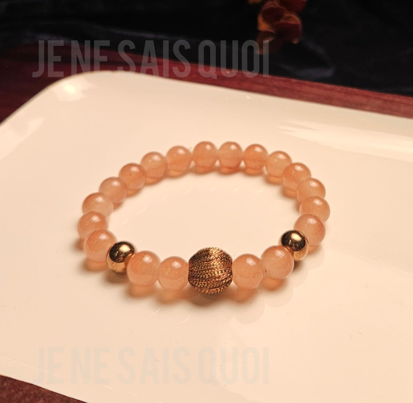 Luminous Grace- Limited Edition- Peach Silk