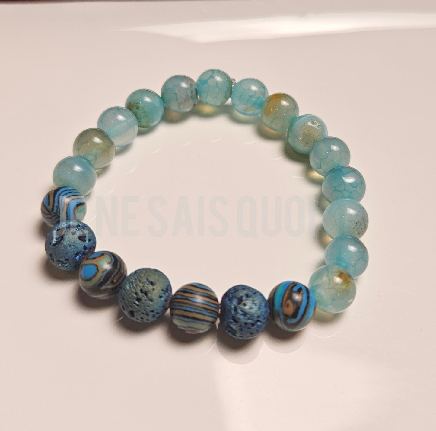 Magma Aura. Aquamarine Agate I