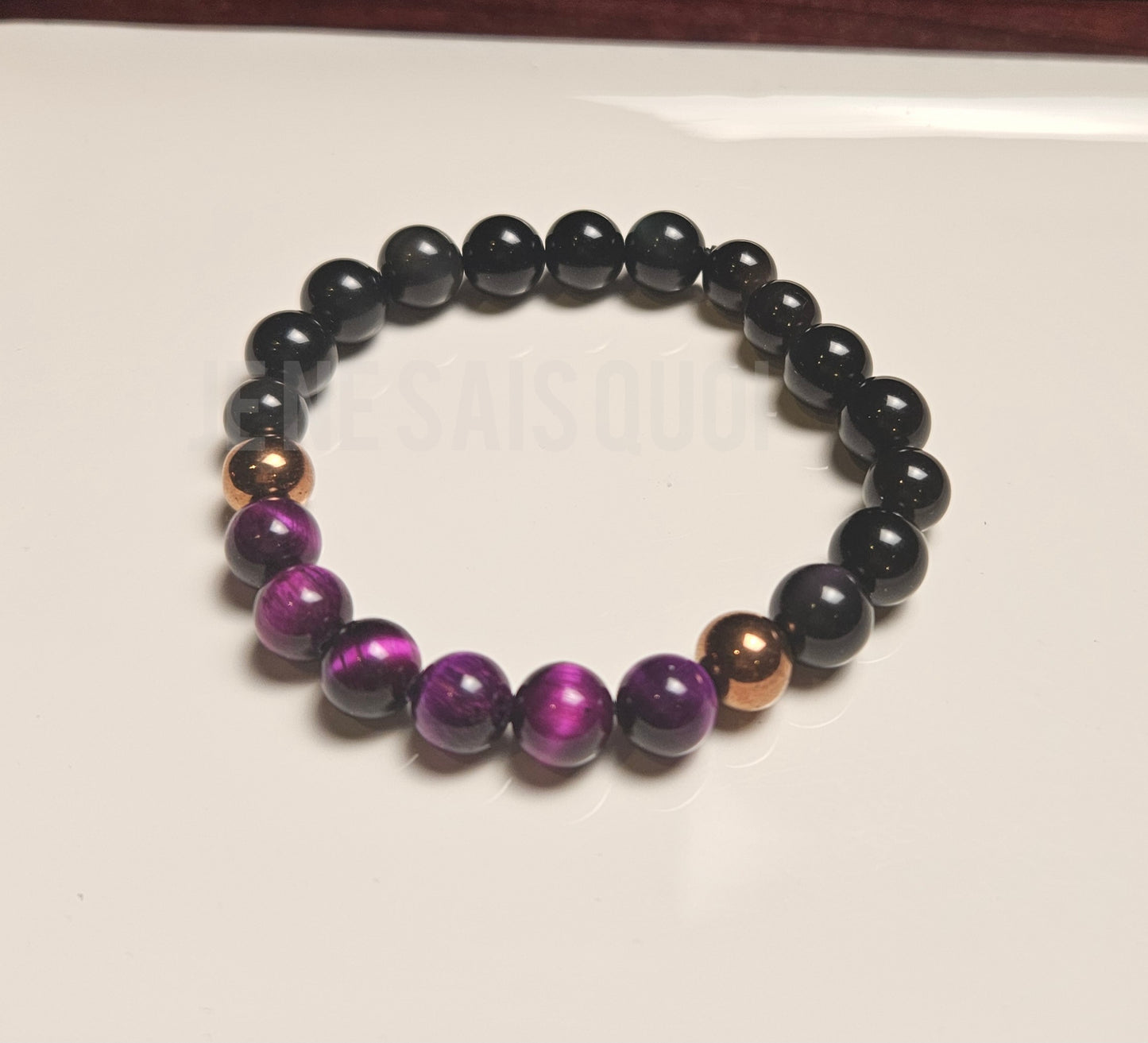 Luminous Grace- Limited Edition- Fuchsia Tigers-eye