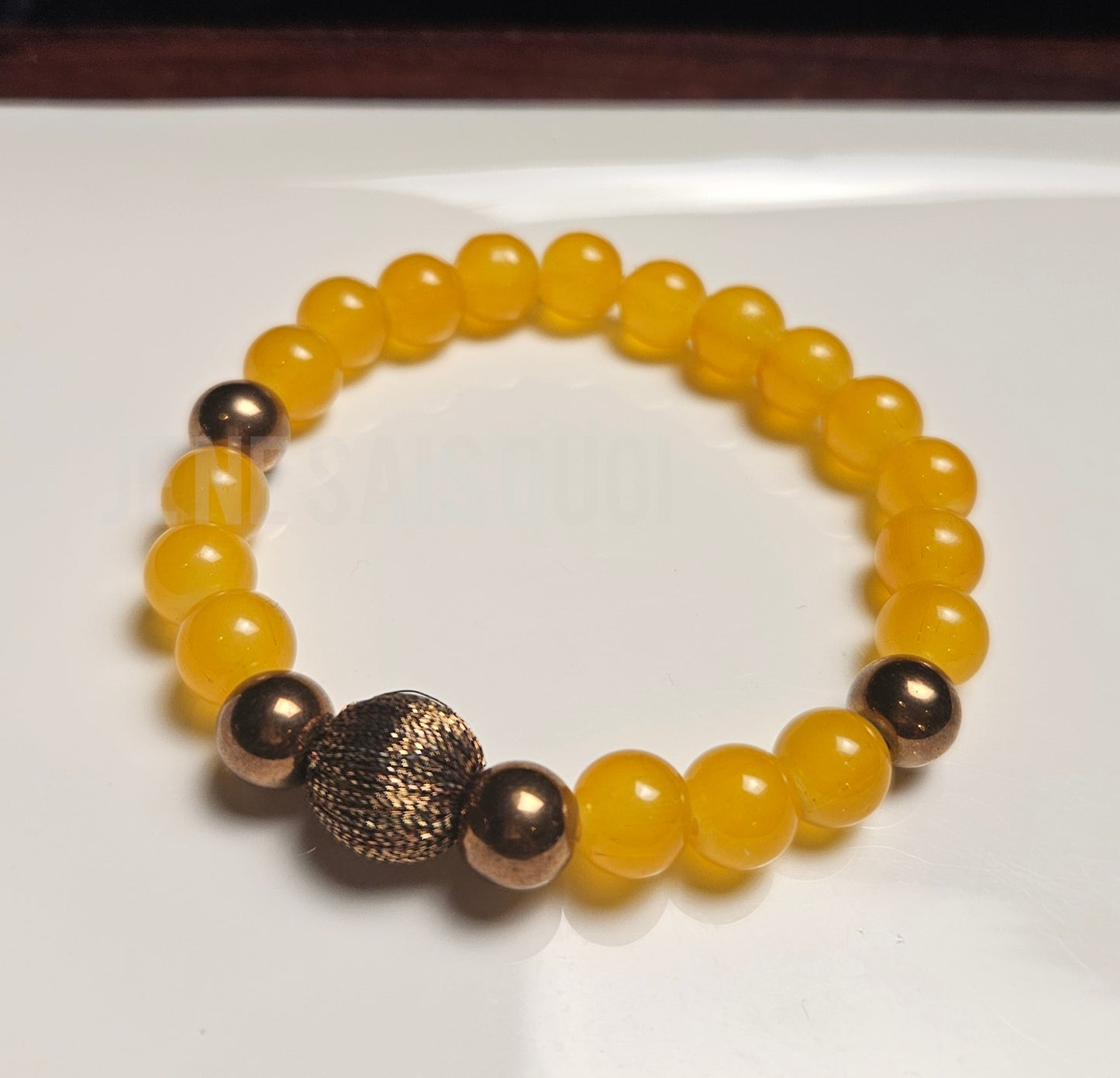 Luminous Grace- Limited Edition Amber Jade I