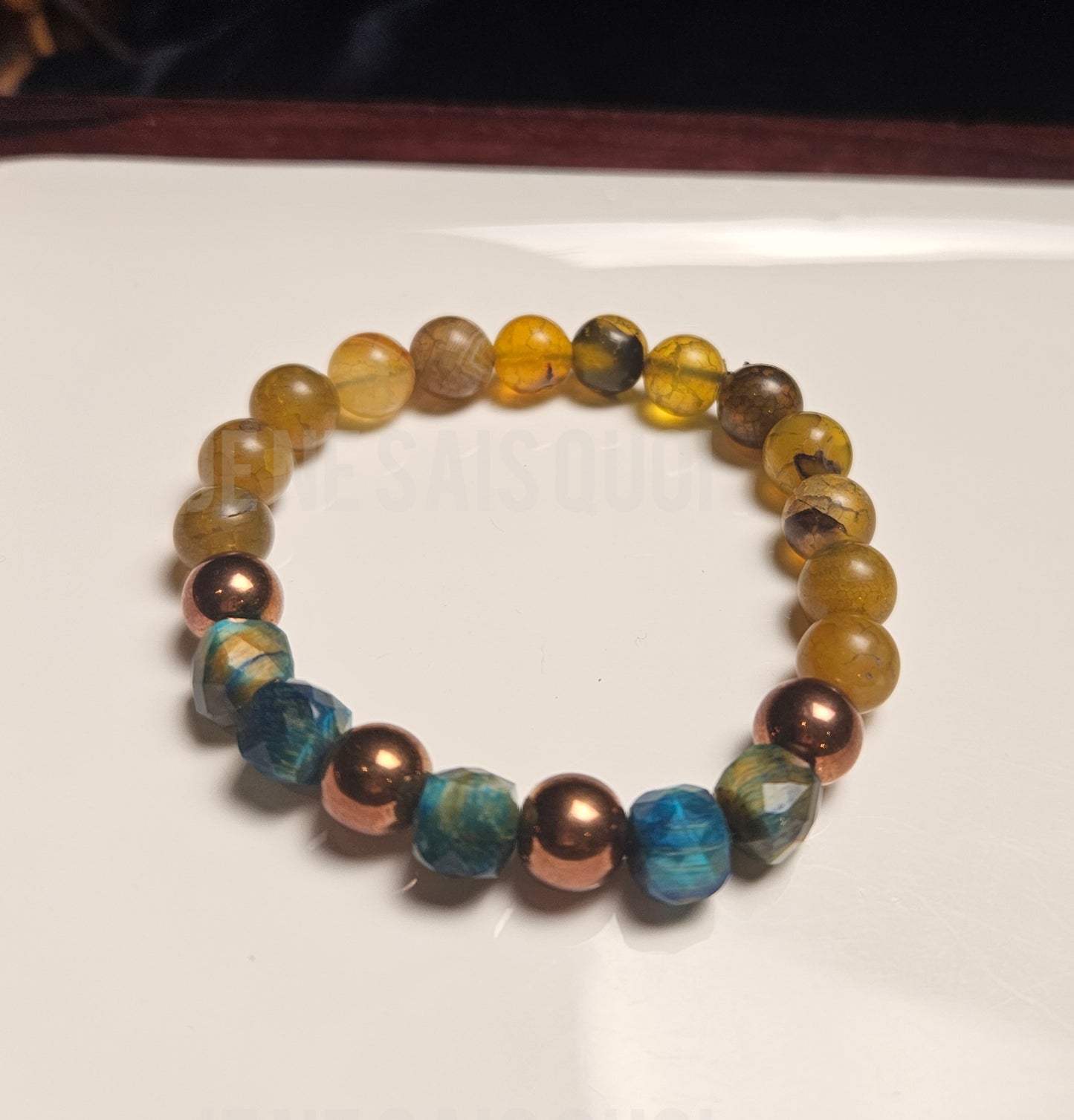 Luminous Grace- Limited Edition Yellow Dragon Vein I
