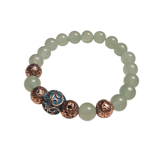 Luminous Grace- Limited Edition- Aquamarine Agate VI