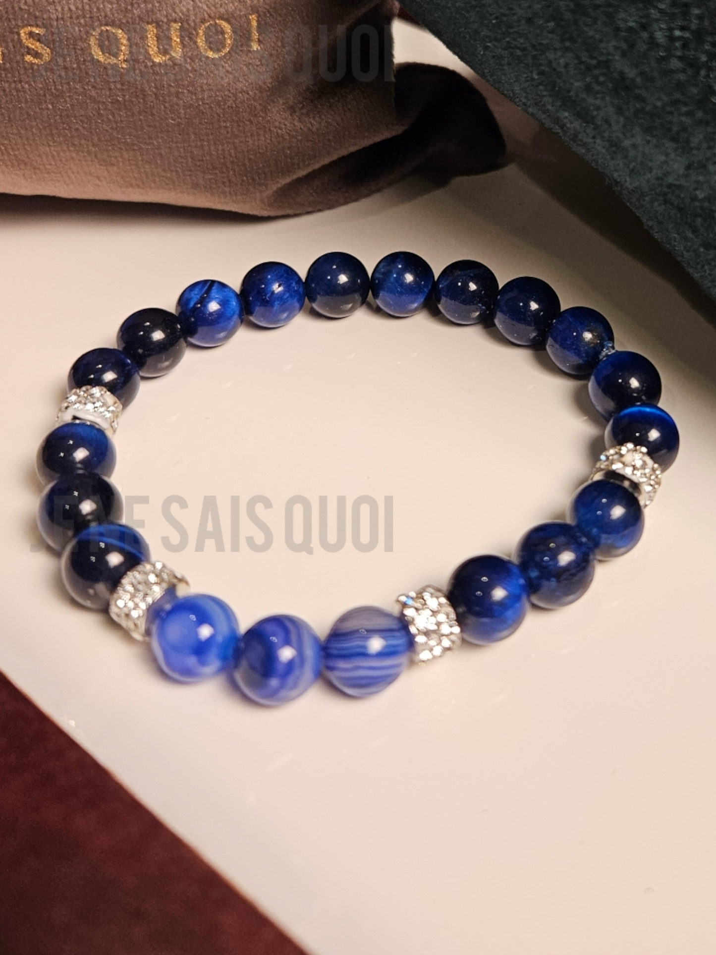 Éclipse Élégance Blue Tigers-eye I