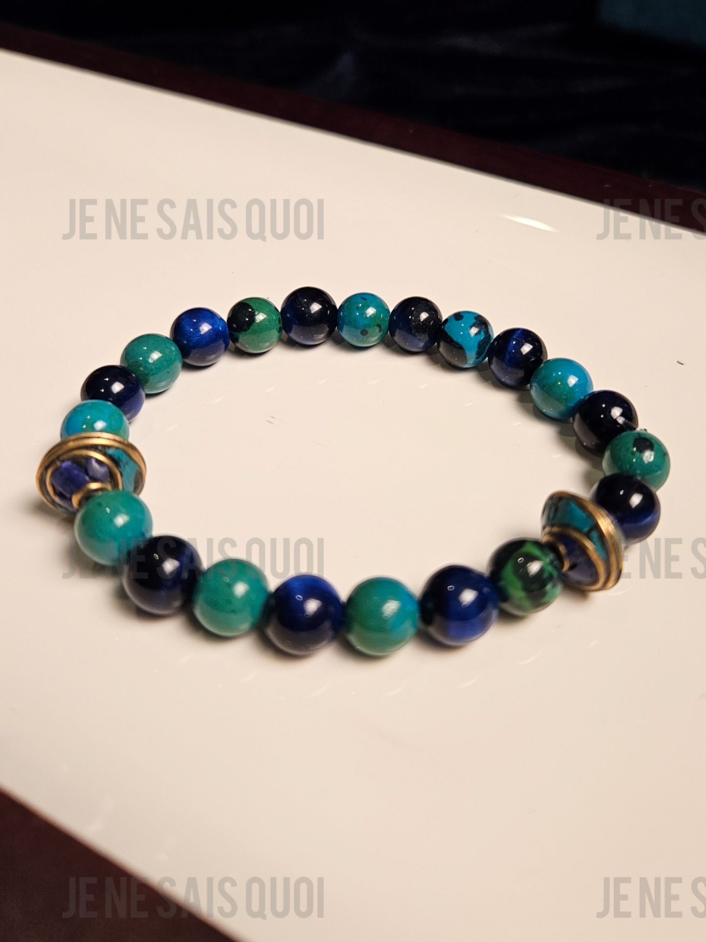 Éclipse Élégance Azurite Chrysocolla