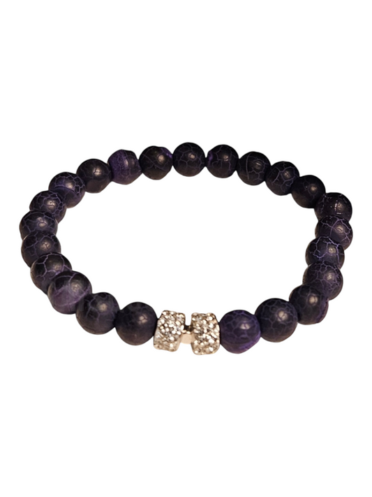 Éclipse Élégance Purple Agate