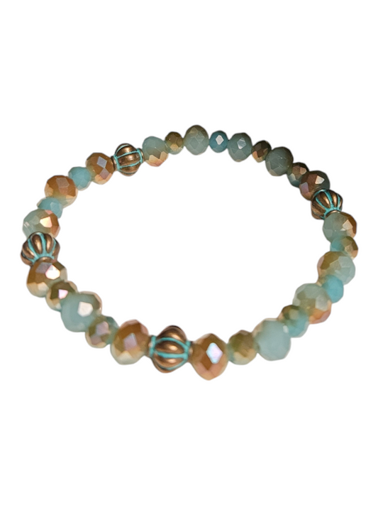 Euphoric Tranquility Rondelle Crystal III