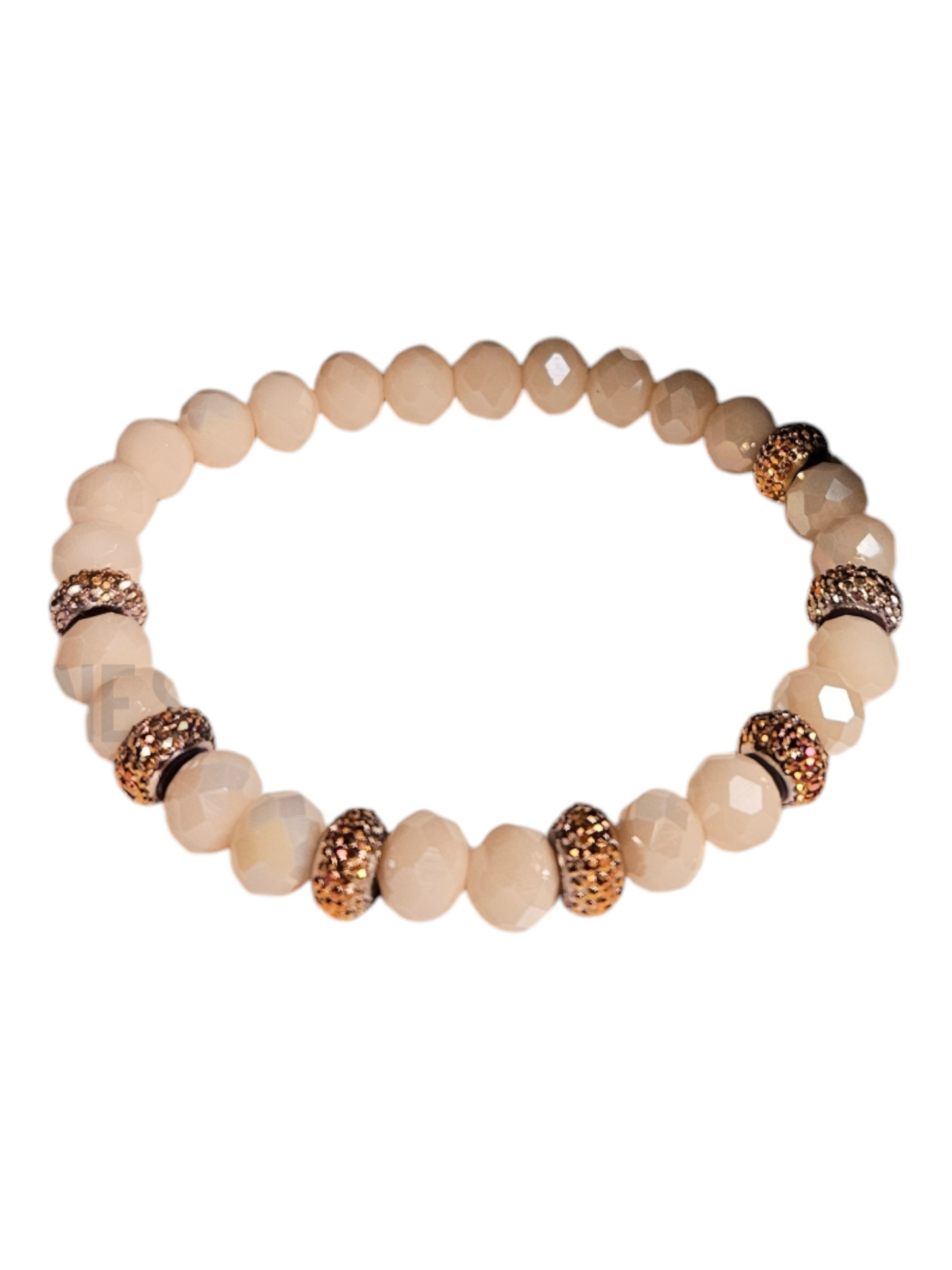 Euphoric Tranquility Rondelle Crystal I