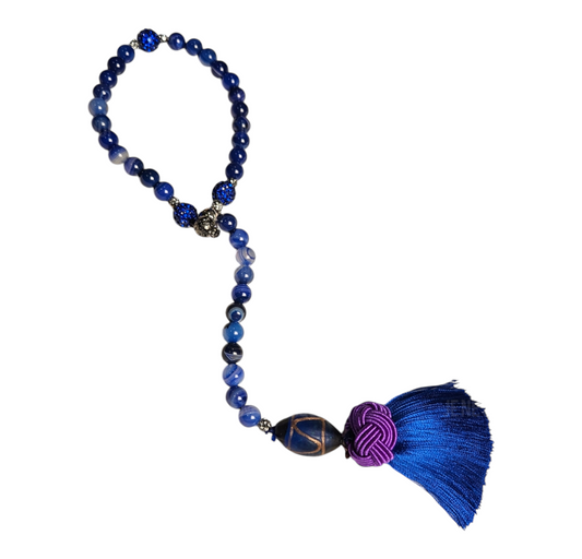 Eternal Whispers Royal Blue Agate