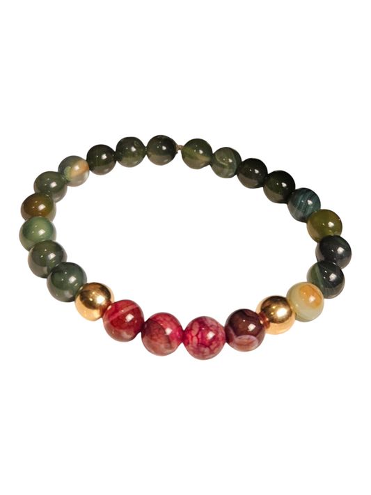 Éclipse Élégance Green Agate