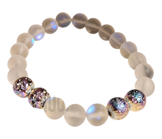Euphoric Tranquility White Aurora Quartz III