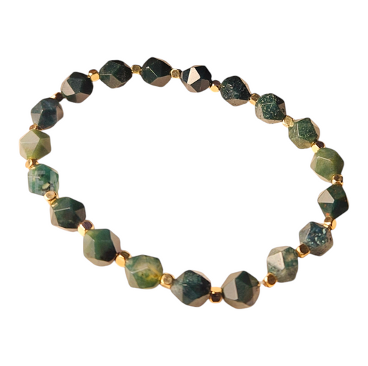 Éclipse Élégance Moss Agate I