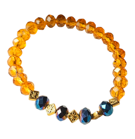 Euphoric Tranquility Rondelle Crystal II