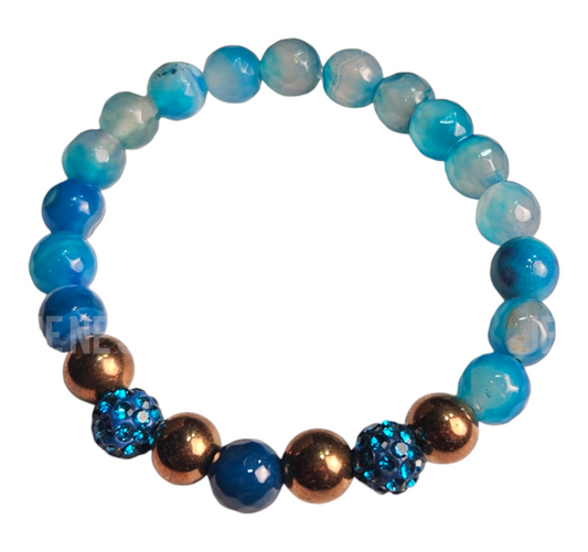 Signature Collection Blue Agate I