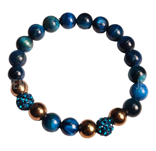 Éclipse Élégance Blue Tigers-eye III