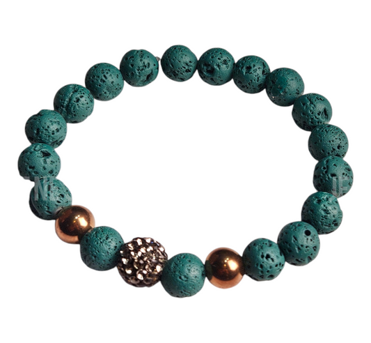 Magma Aura Sea Green Volcanic Lava III