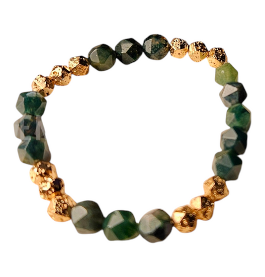 Éclipse Élégance Moss Agate II