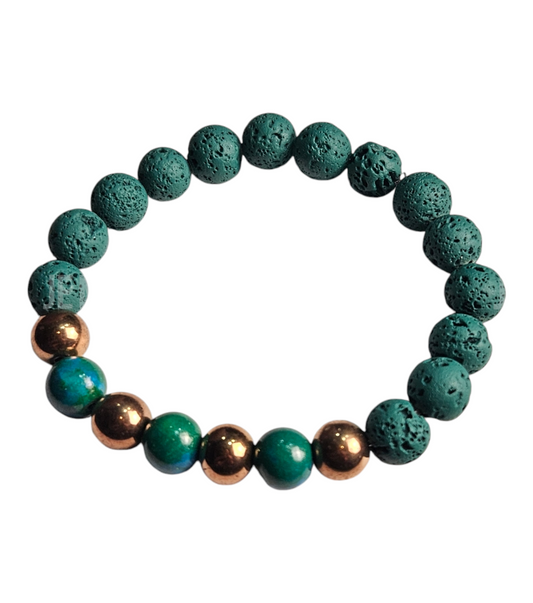 Magma Aura Sea Green Volcanic Lava VI