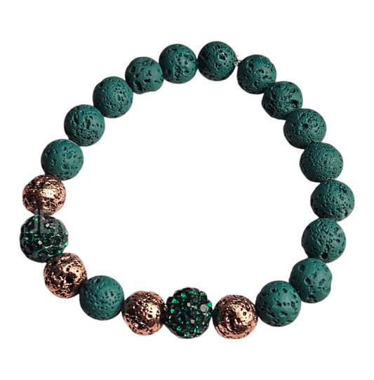 Magma Aura Sea Green Volcanic Lava IV