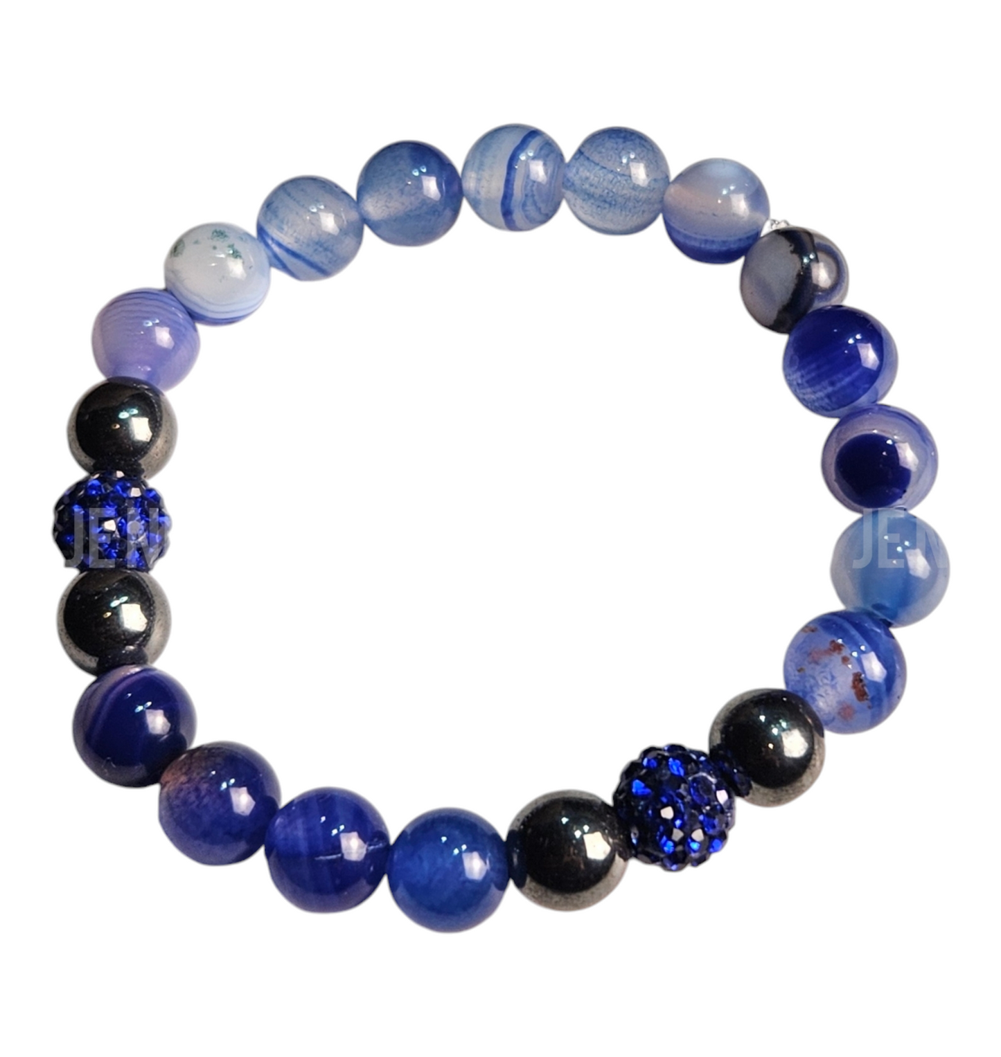 Euphoric Tranquility Blue Banded Agate