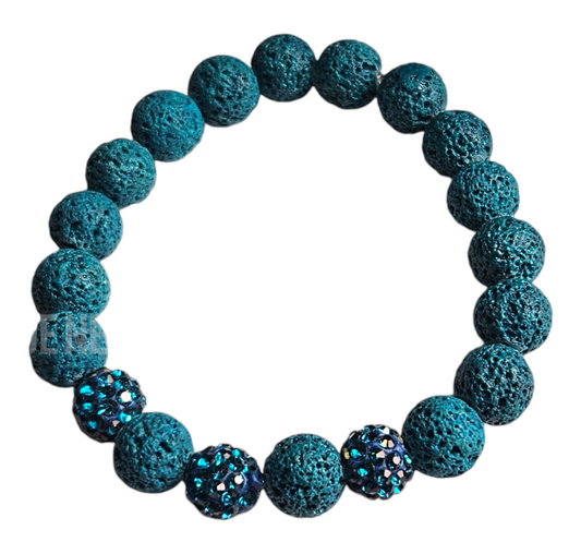 Magma Aura Turquoise Volcanic Lava II