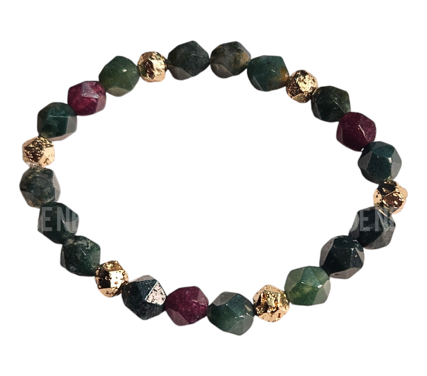 Éclipse Élégance Wine Red Chalcedony