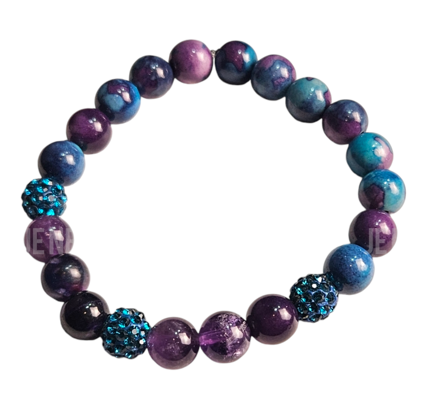 Euphoric Tranquility Purple Blue Sea I