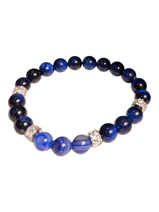Éclipse Élégance Blue Tigers-eye I