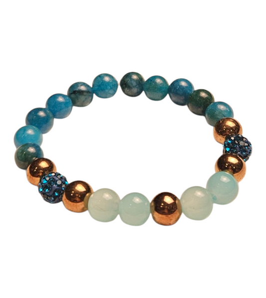 Luminous Grace- Limited Edition- Blue Apatite