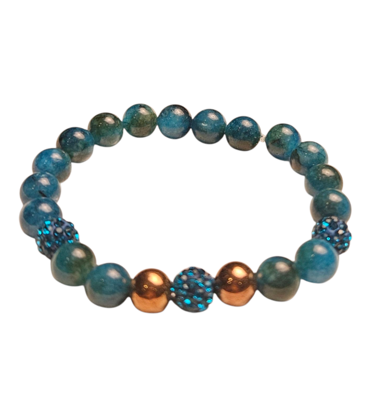 Luminous Grace- Limited Edition Blue Apatite II